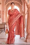Coconut Satin Vol 1 By Saroj Satin Silk Zari Weaving Saree 